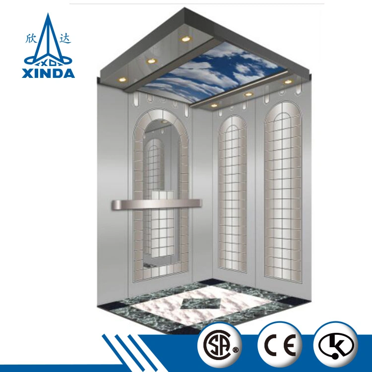 Passenger Elevator with Gearless Traction Machine, Support Professional Sevice